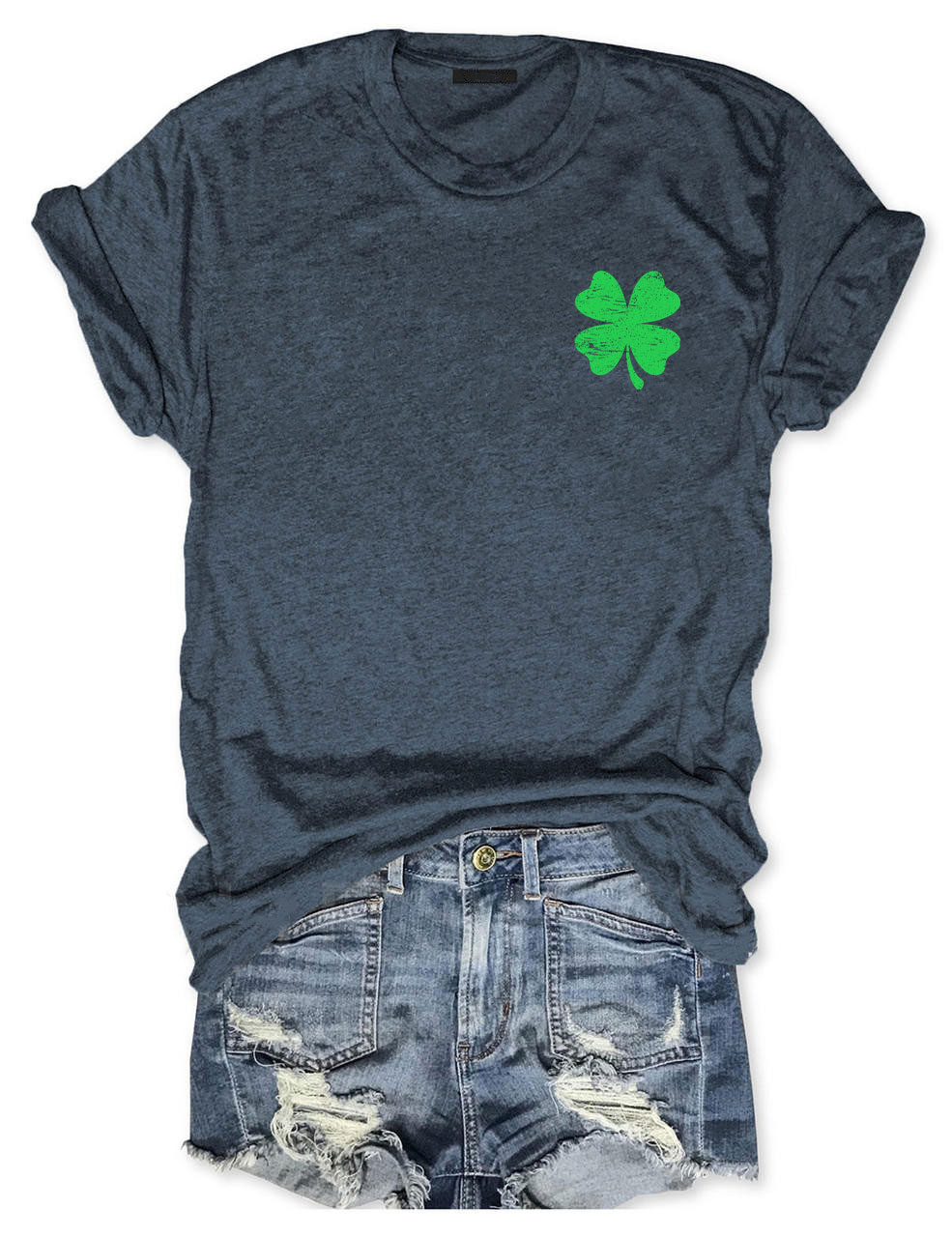 St. Patrick's Day American Flag T-shirt
