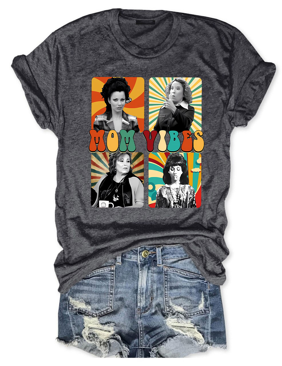 Retro Mom Vibes T-shirt