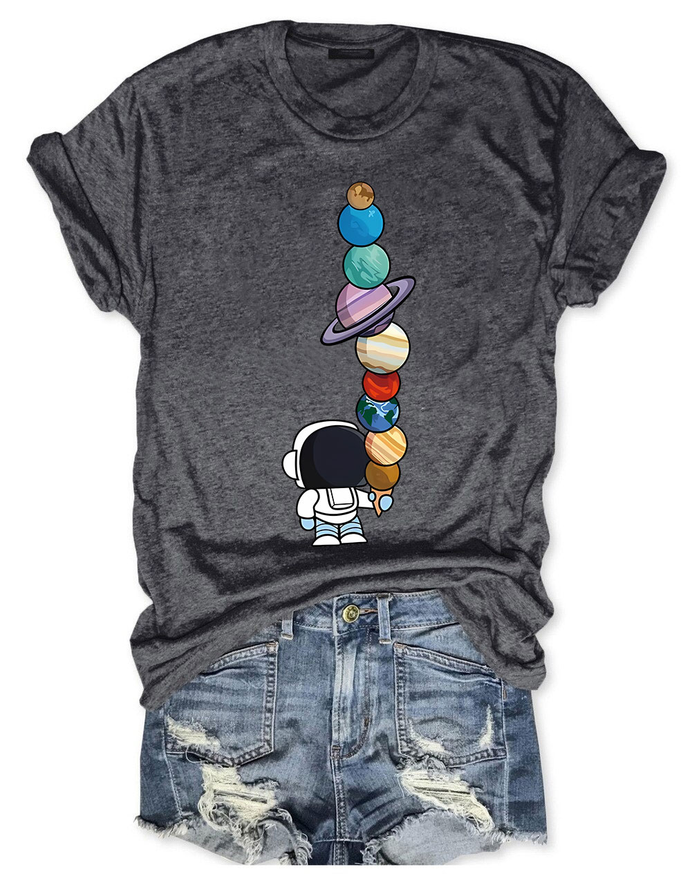 Astronaut and Planet T-shirt