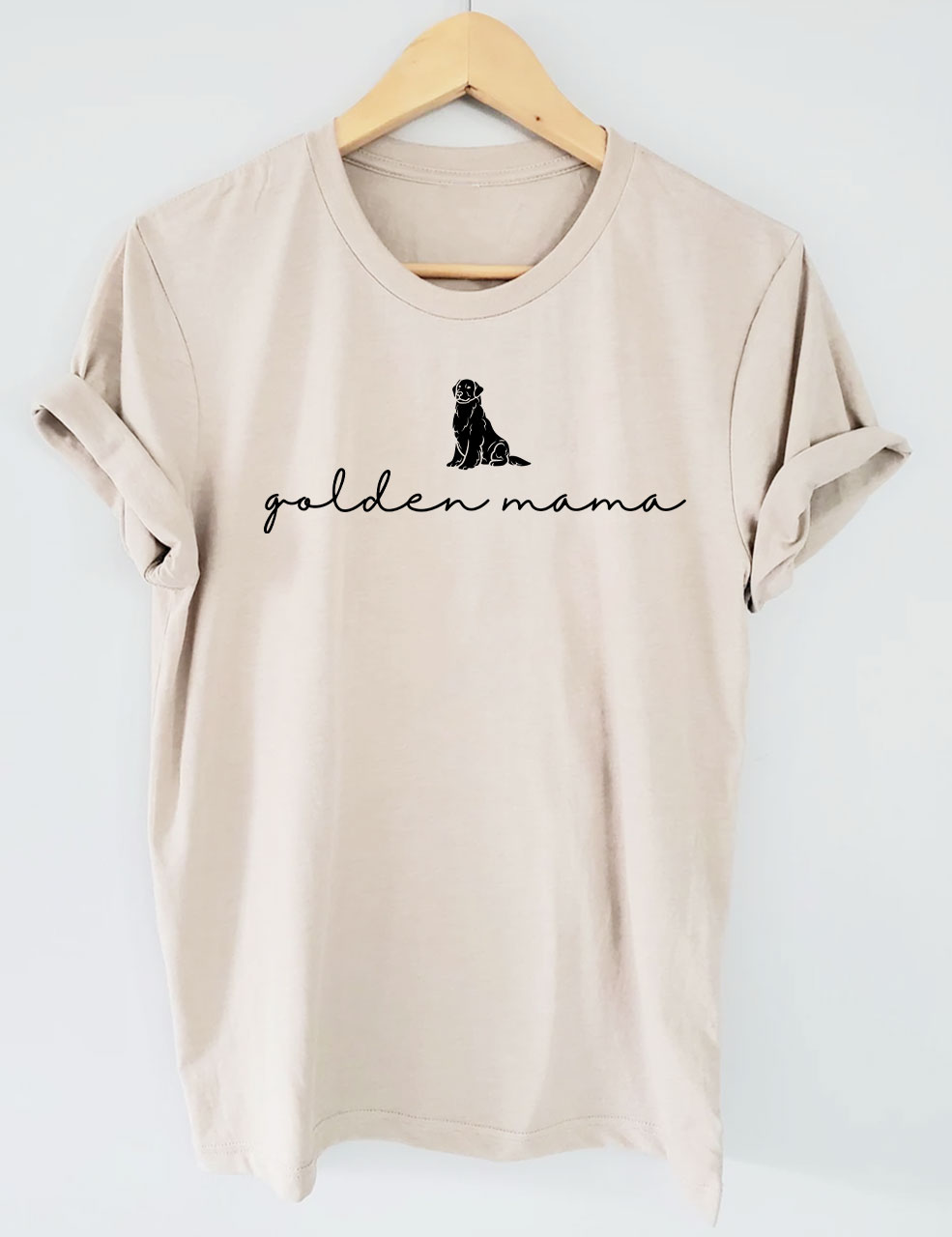 Golden Mom Golden Retriever T-shirt