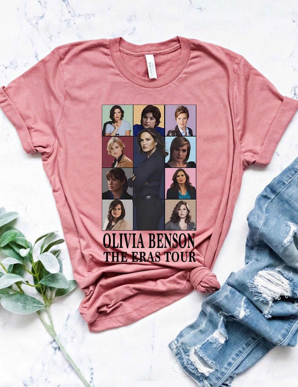 Olivia Benson Eras Tour T-shirt