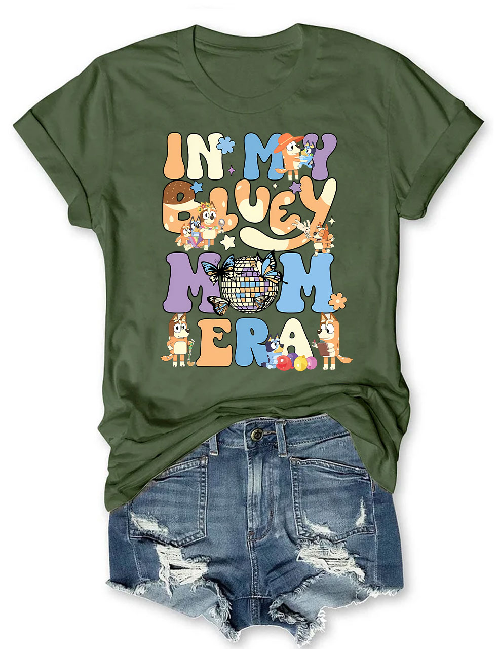 In My Bluey Mom Era T-Shirt