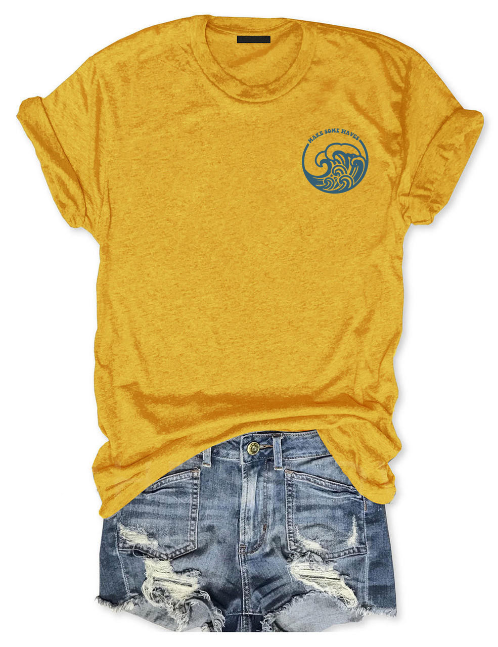 Life is a Beach Make Some Waves T-shirt