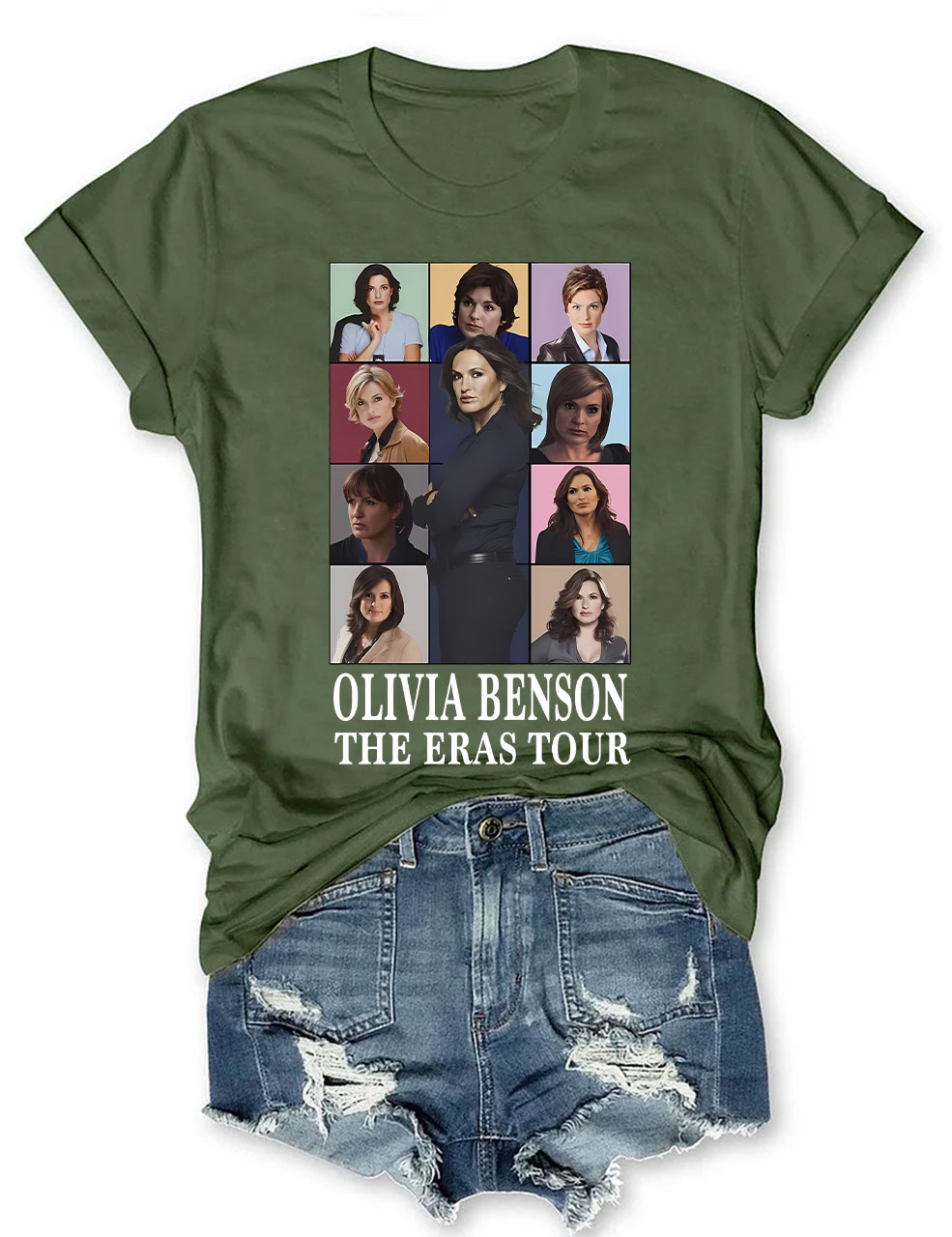 Olivia Benson Eras Tour T-shirt
