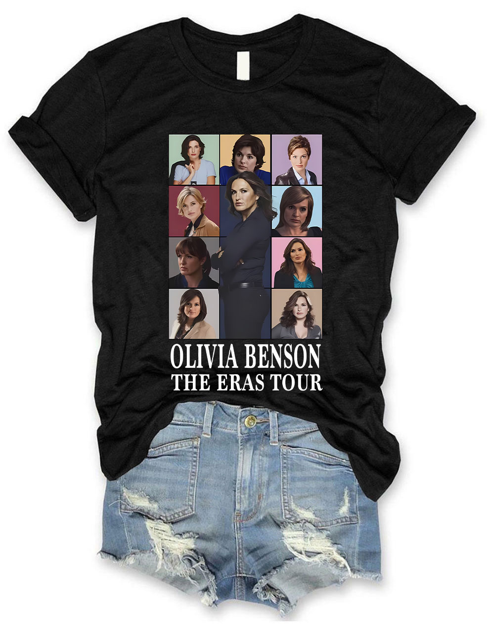 Olivia Benson Eras Tour T-shirt