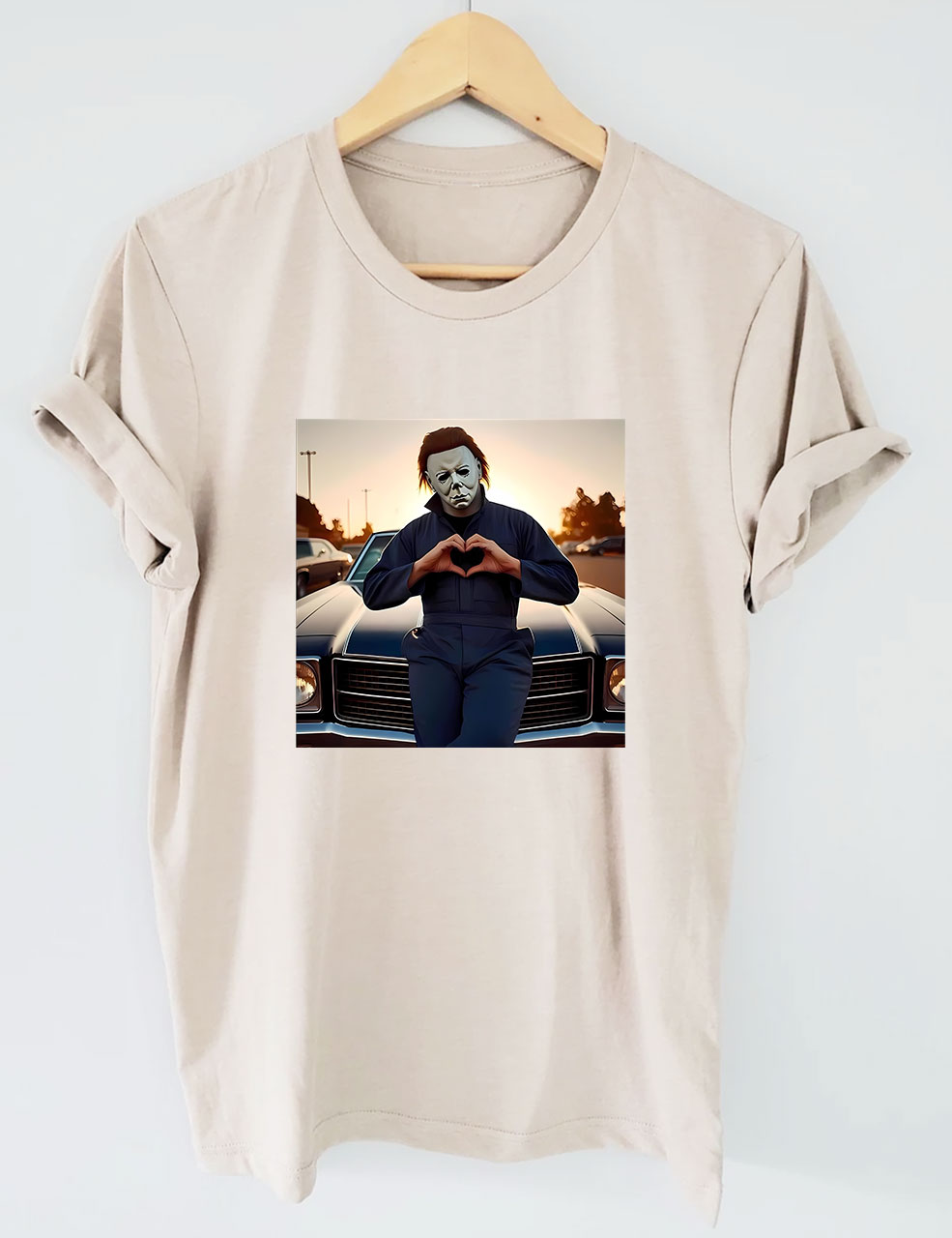 Vintage Horror Movie Funny T-shirt