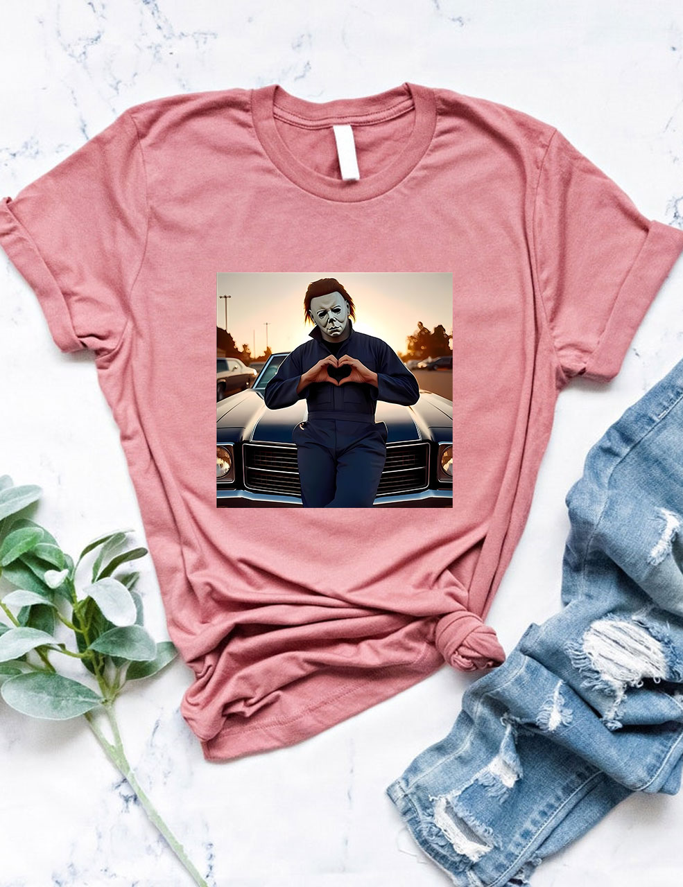 Vintage Horror Movie Funny T-shirt