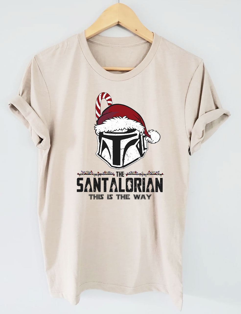 Star Wars Santalorian Funny T-shirt