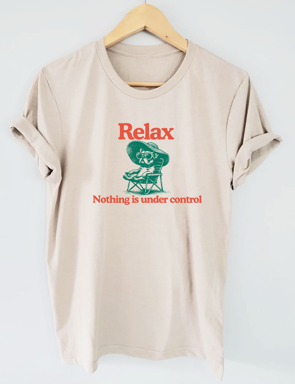Relax Summer French Bulldog T-shirt