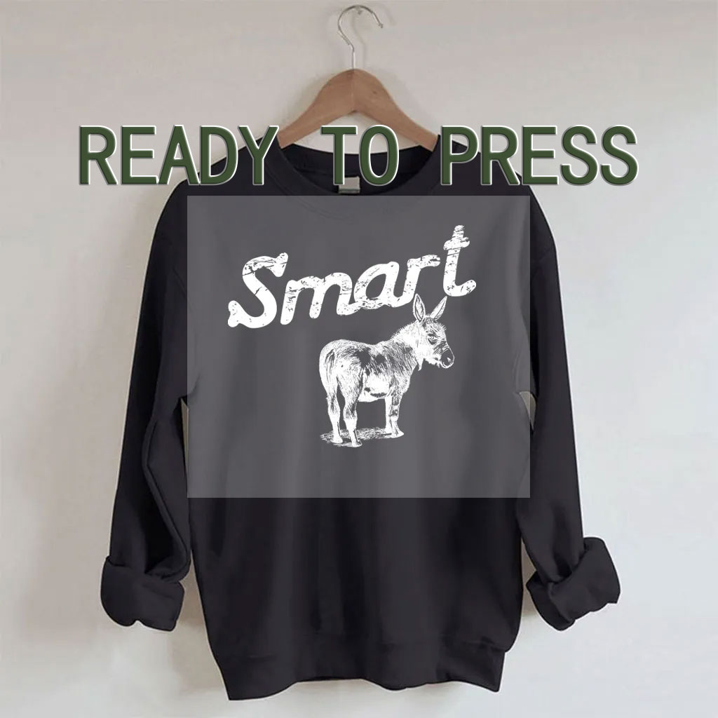 Smart Ass Donkey DTF Heat Transfer