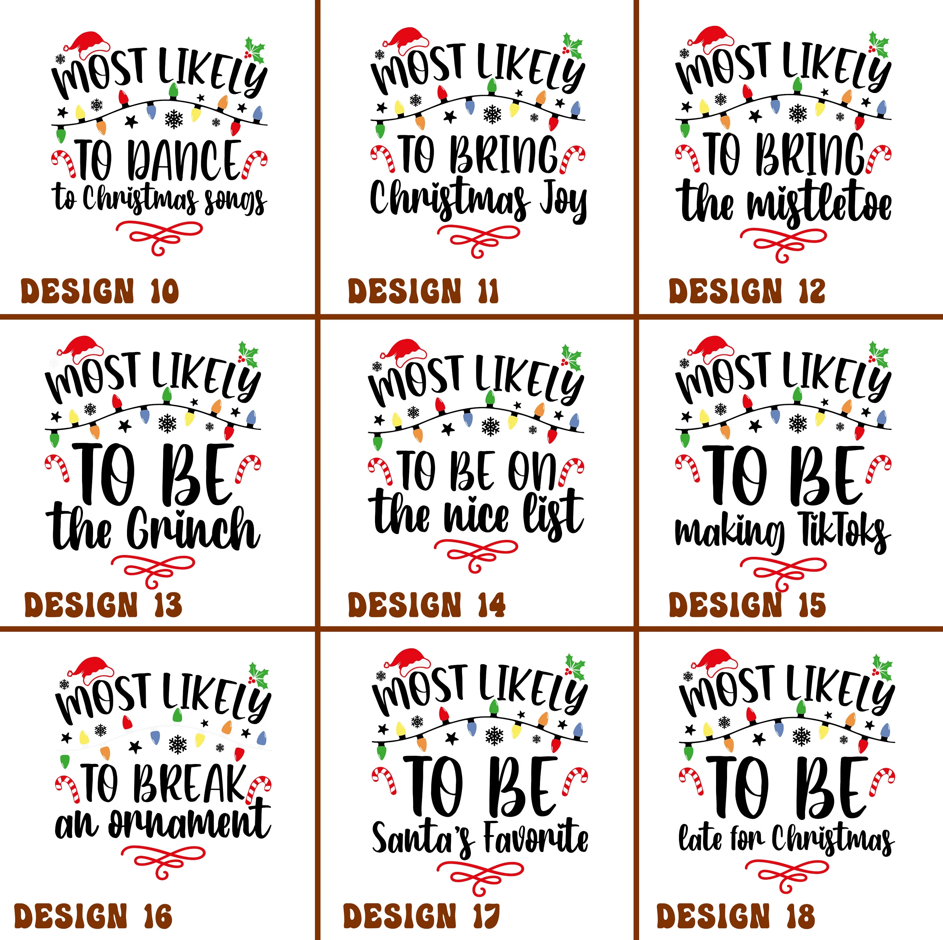 60 Quotes Most Likely And Custom Christmas T-Shirt