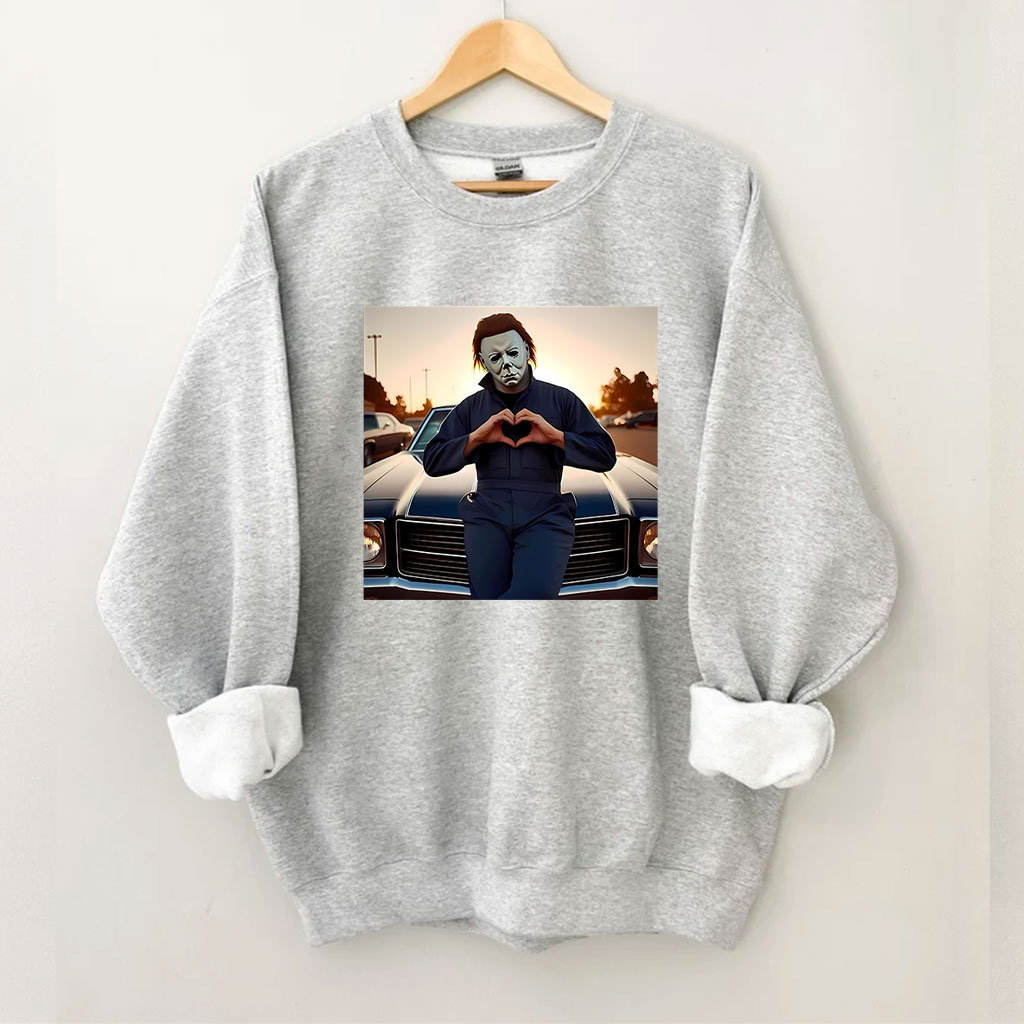 Vintage Horror Movie Funny Sweatshirt