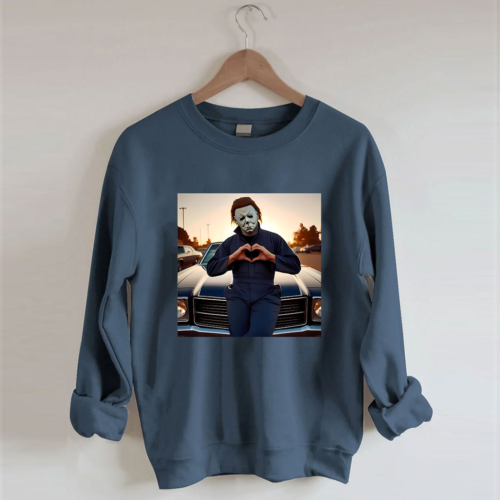 Vintage Horror Movie Funny Sweatshirt