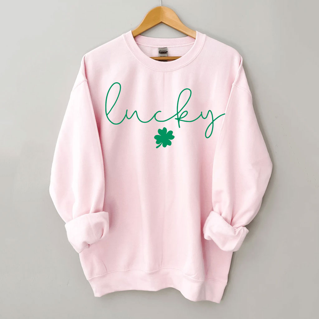 St Patricks Day Lucky Sweatshirt