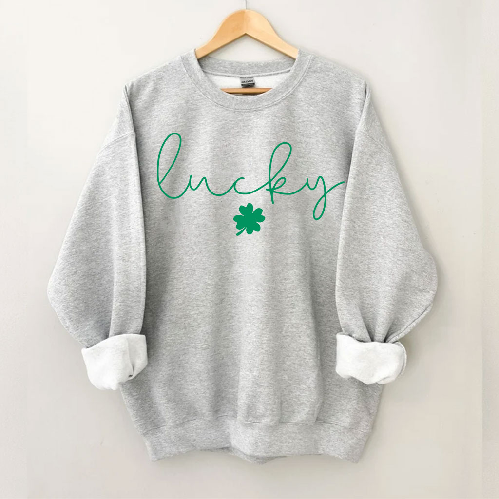 St Patricks Day Lucky Sweatshirt