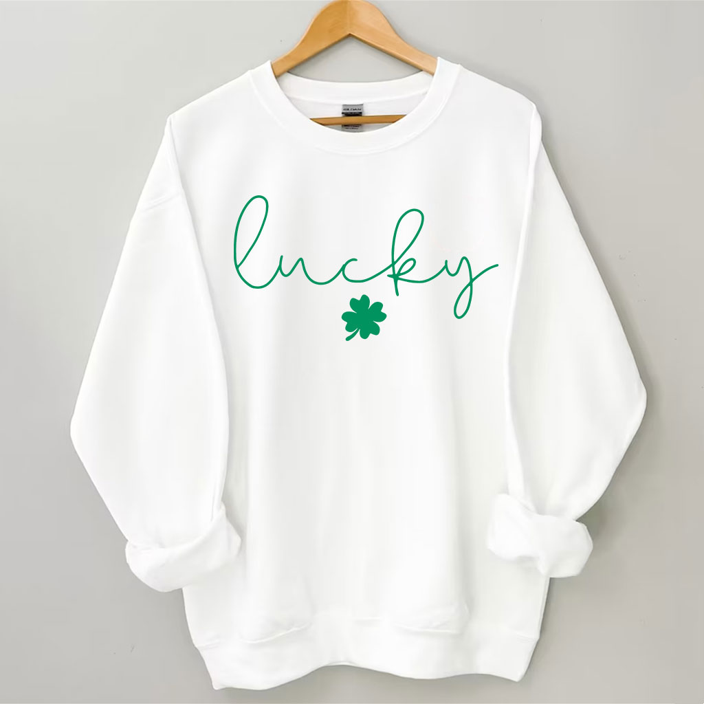 St Patricks Day Lucky Sweatshirt