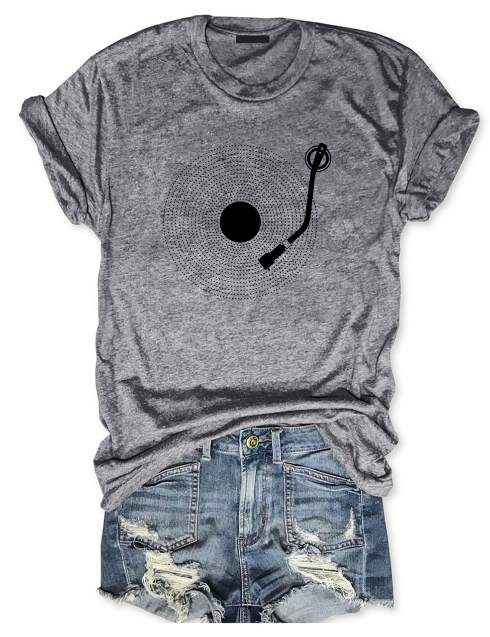 Vinyl Dots Funny T-Shirt