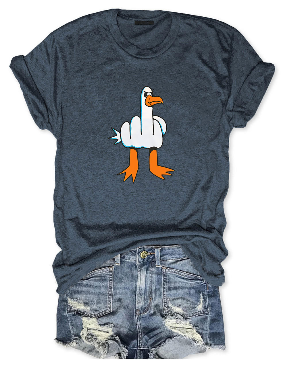 Rude Seagull Funny T-Shirt