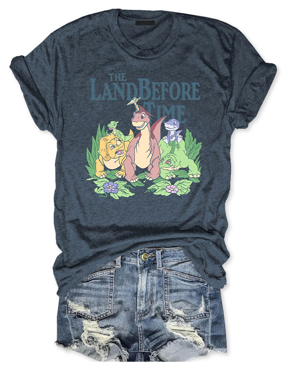 The Land Before Time Pastel Dinosaur Friends T-shirt