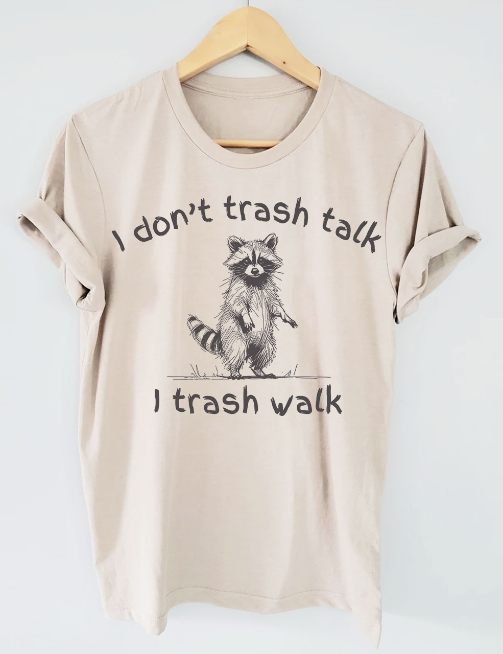 Raccoon Trash Talk T-shirt