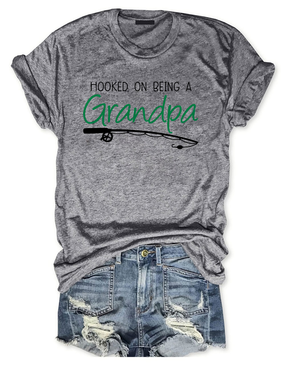 Grandpa Fishing T-shirt