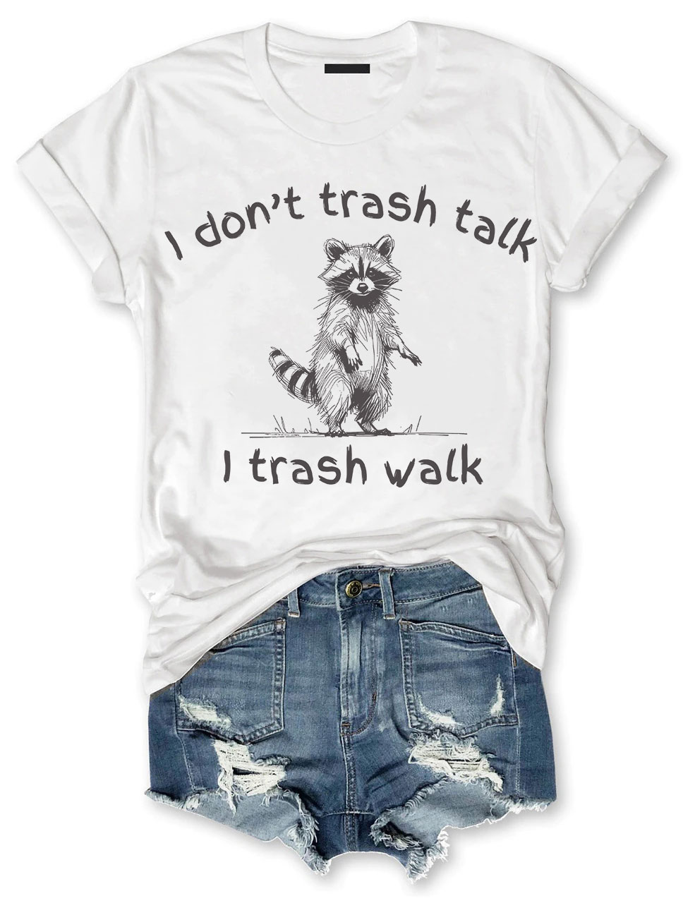 Raccoon Trash Talk T-shirt