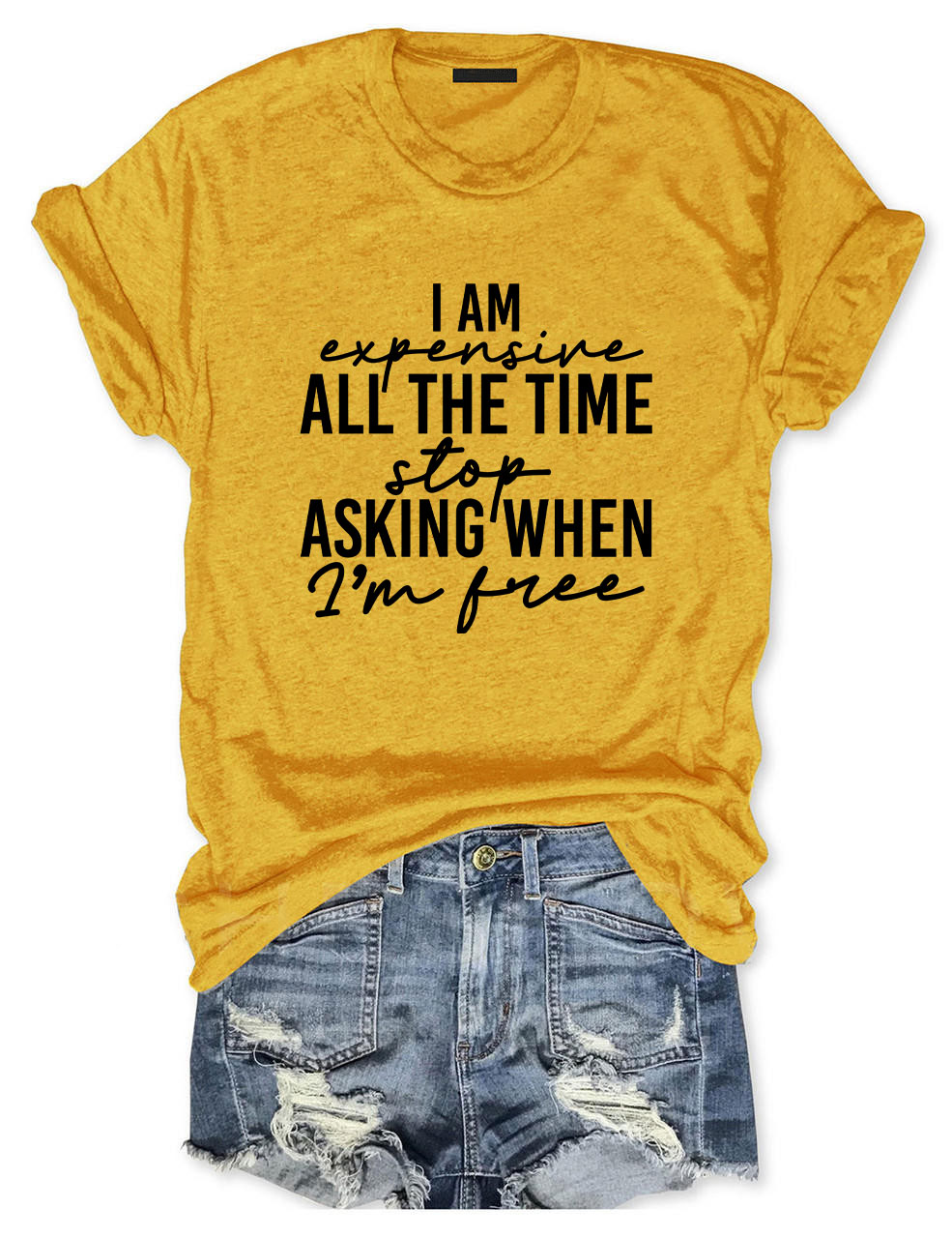 I Am Expensive All The Time Funny T-shirt