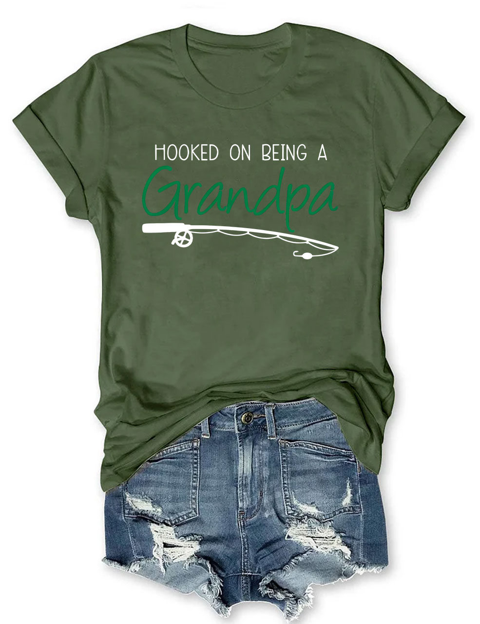 Grandpa Fishing T-shirt