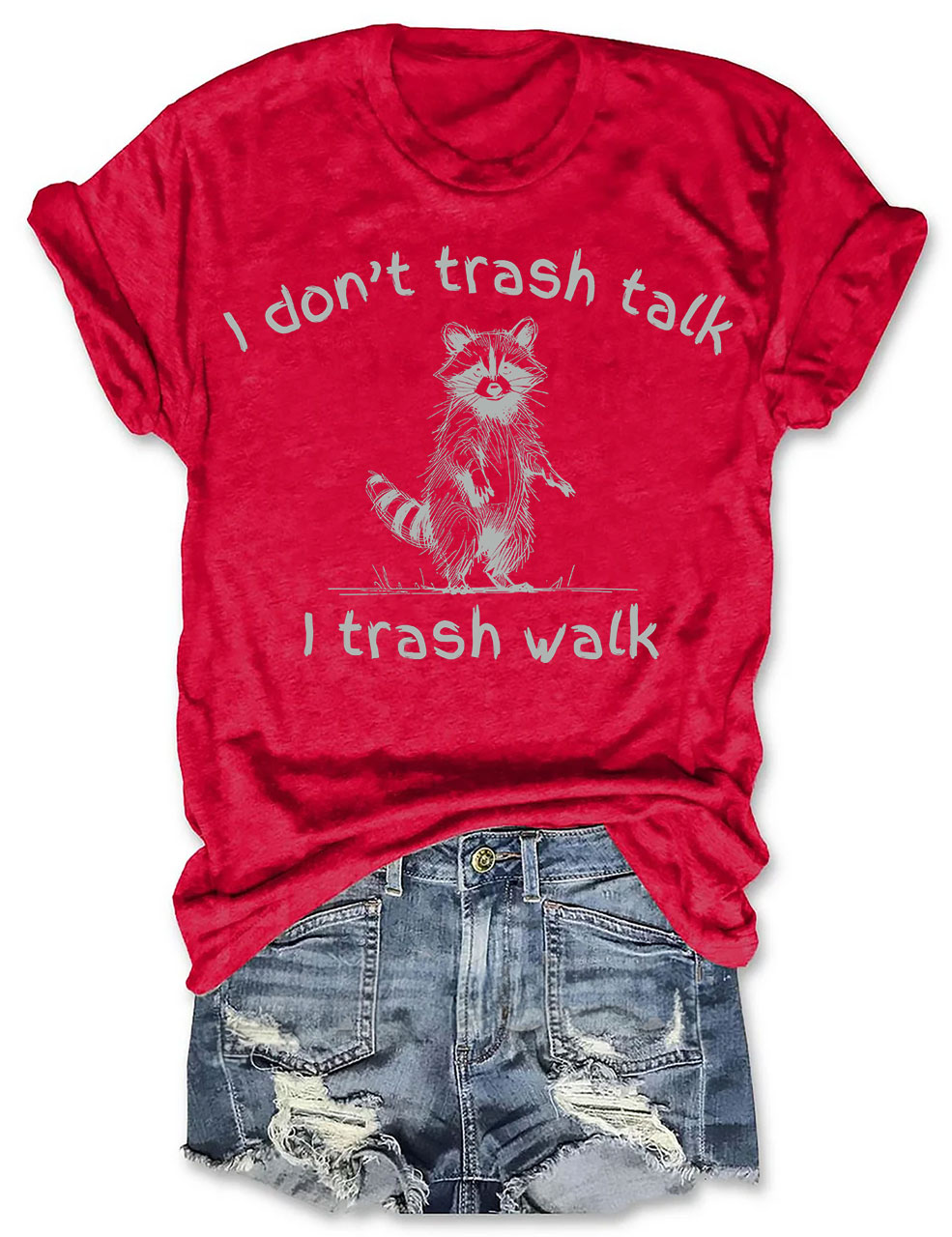 Raccoon Trash Talk T-shirt
