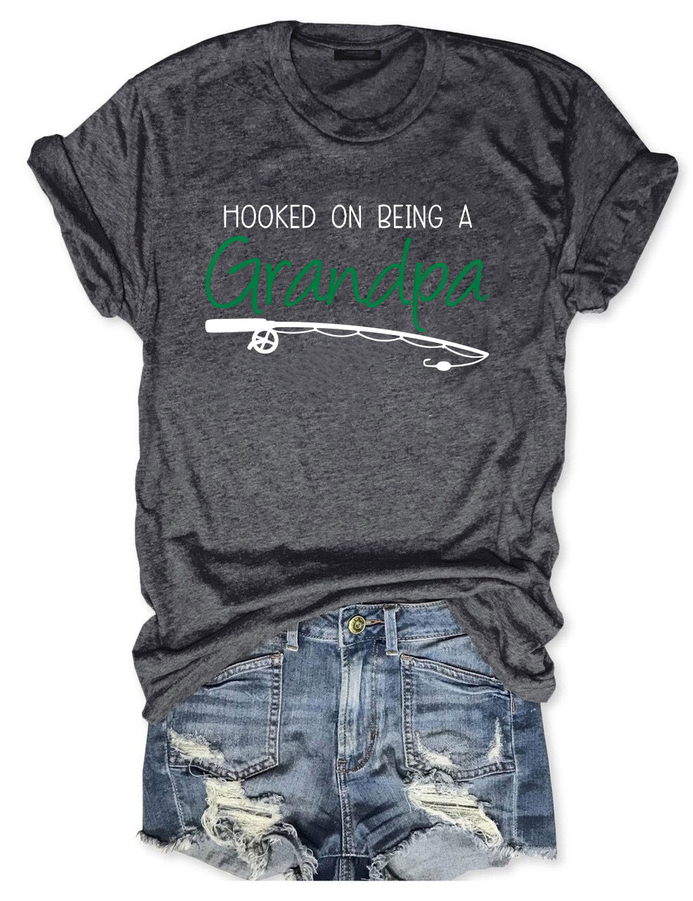 Grandpa Fishing T-shirt