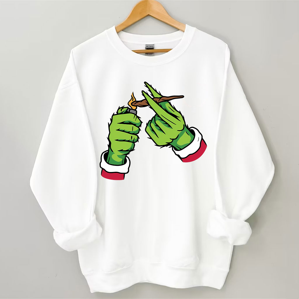 Pothead Christmas Sweatshirt