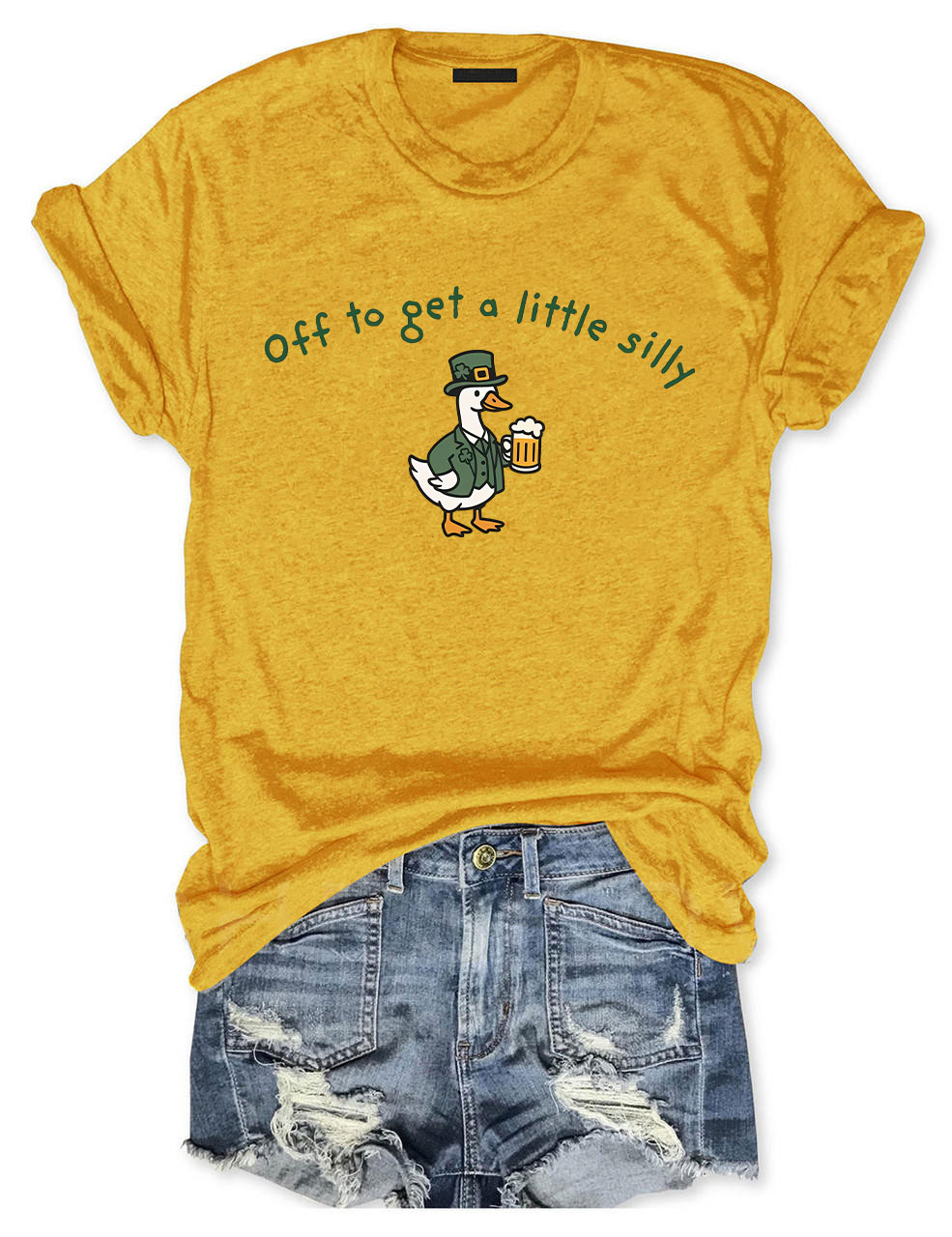 St Patricks Day Goose Funny T-Shirt