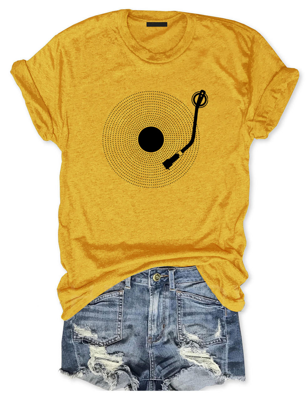 Vinyl Dots Funny T-Shirt