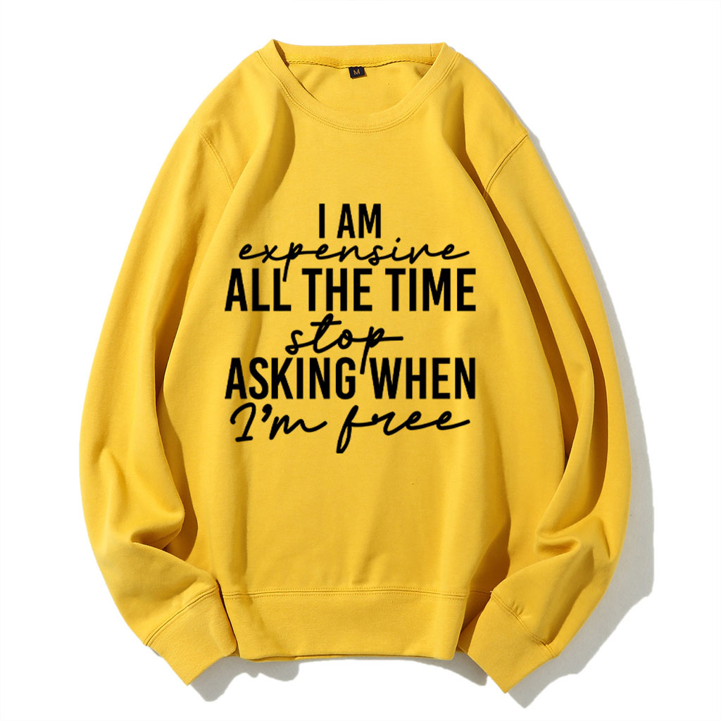I Am Expensive All The Time Funny Sweatshirt