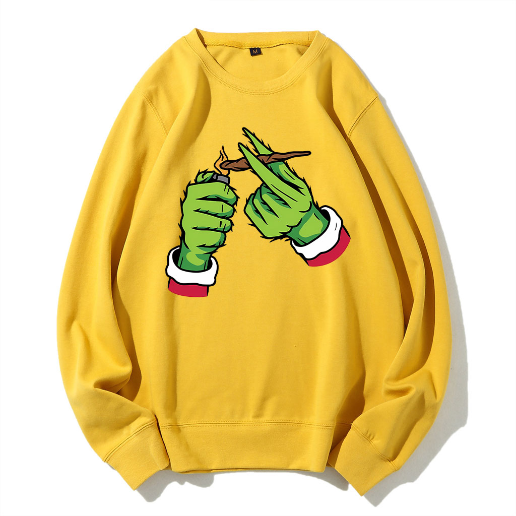 Pothead Christmas Sweatshirt