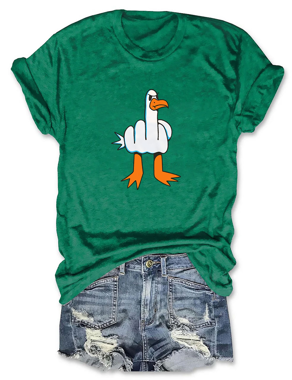 Rude Seagull Funny T-Shirt