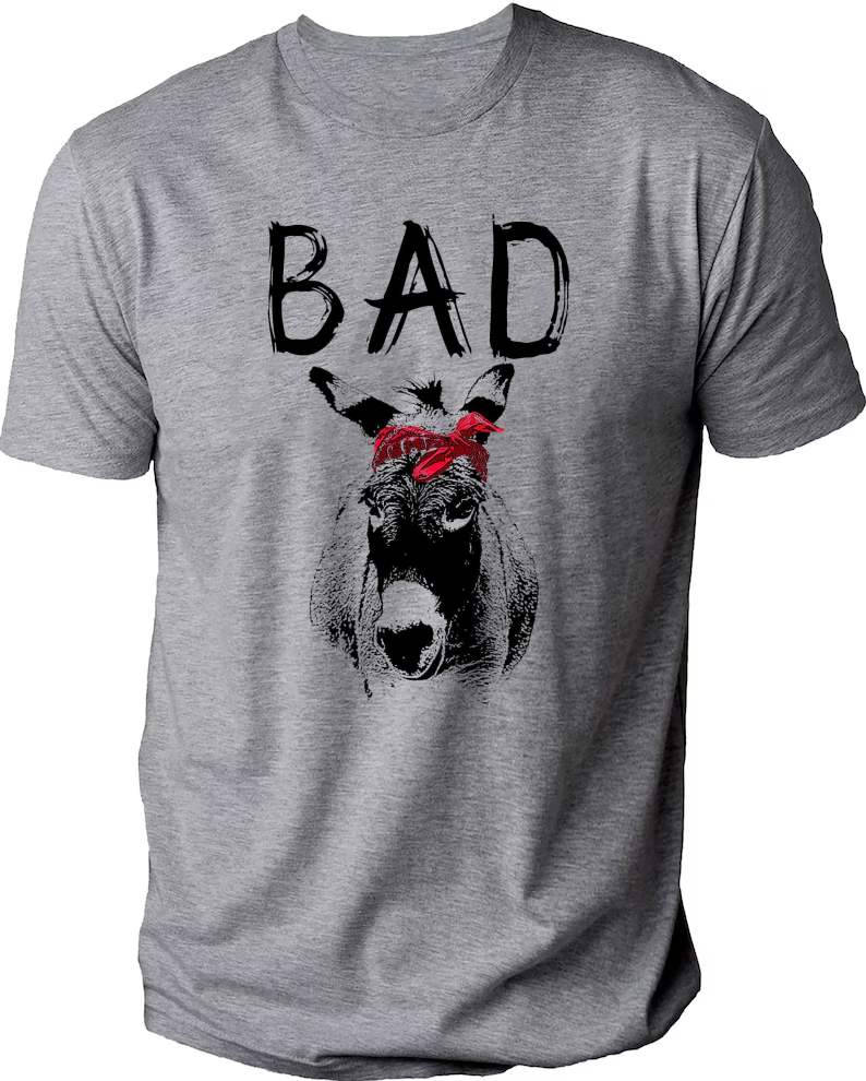 Funny Bad Ass Donkey T-shirt