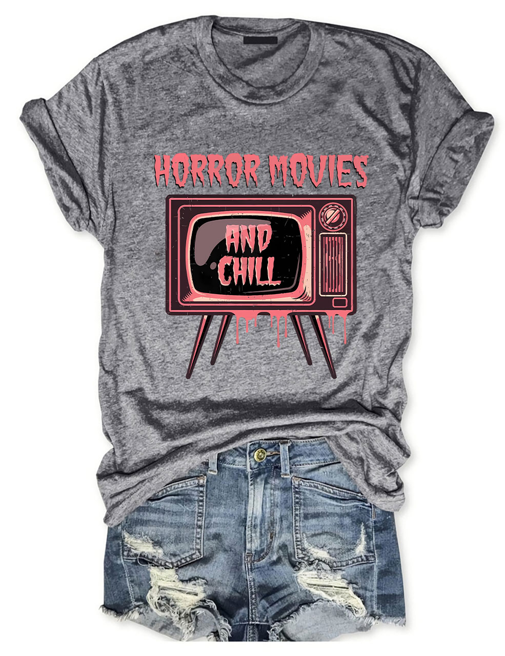 Horror Movie & Chill T-shirt