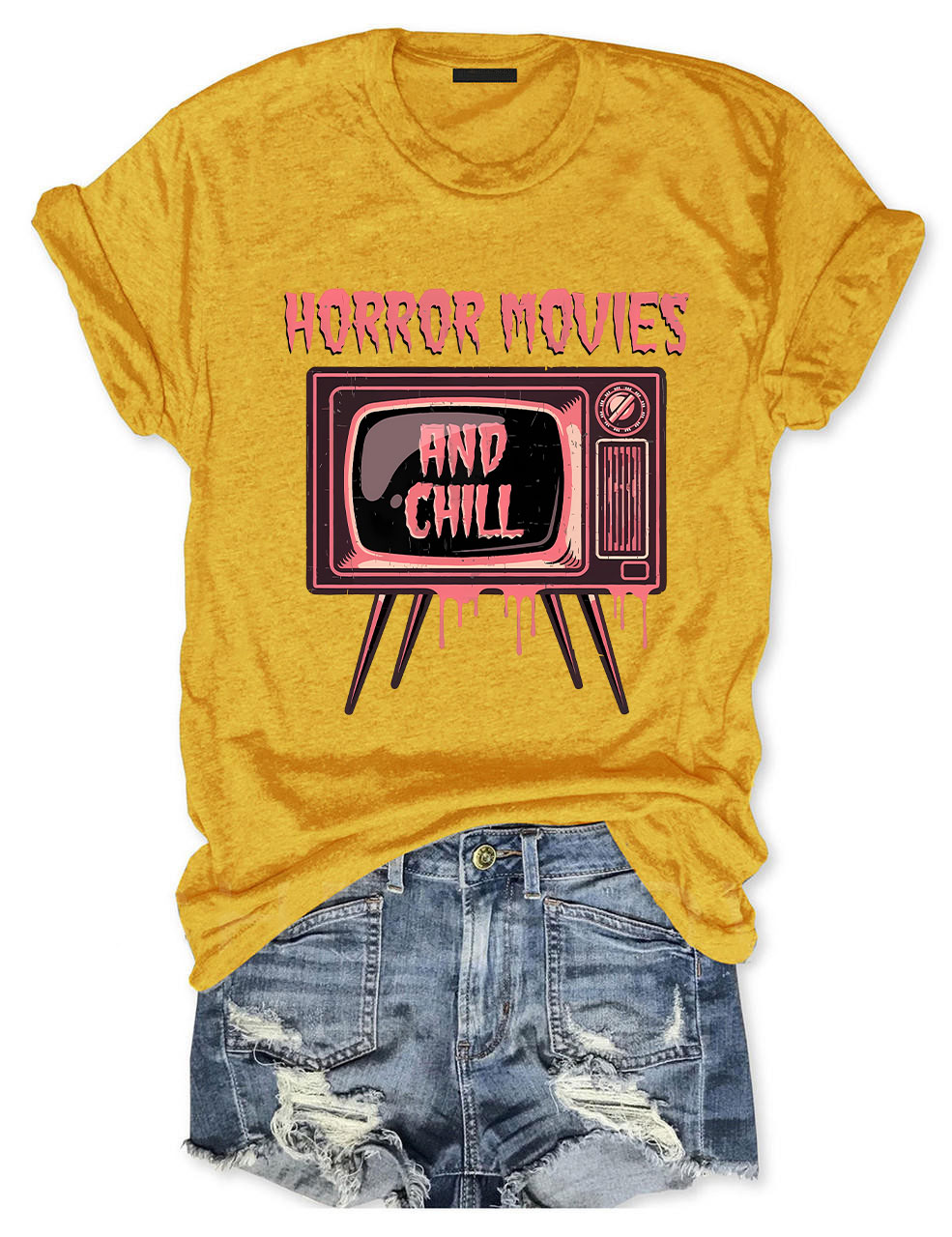 Horror Movie & Chill T-shirt