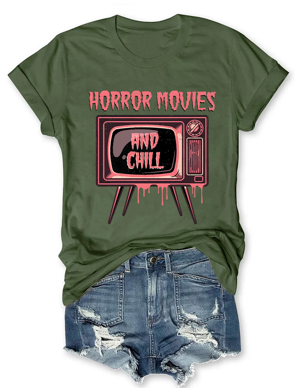 Horror Movie & Chill T-shirt