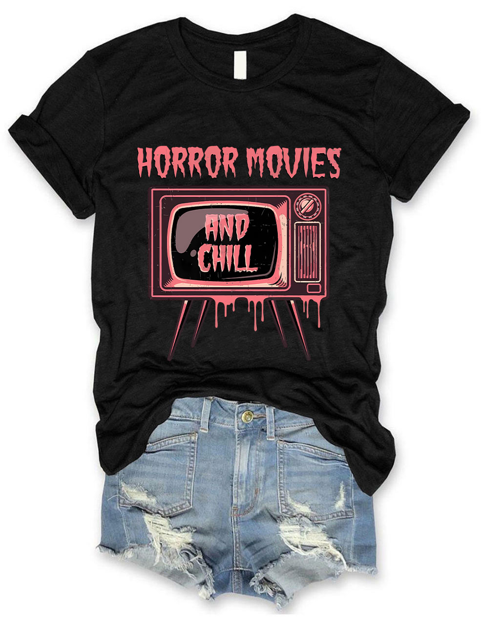 Horror Movie & Chill T-shirt