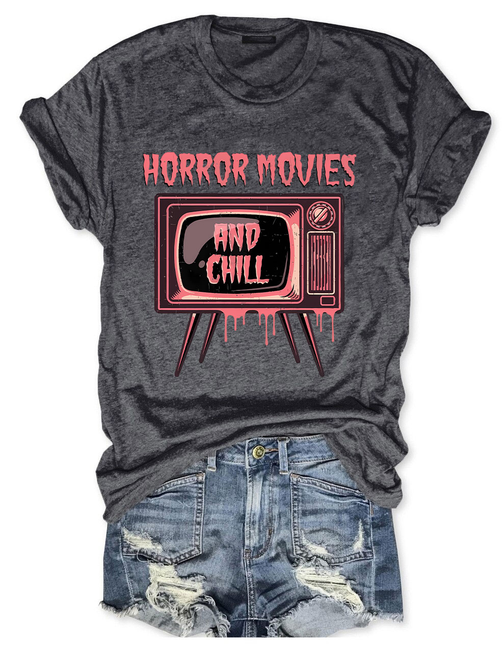 Horror Movie & Chill T-shirt