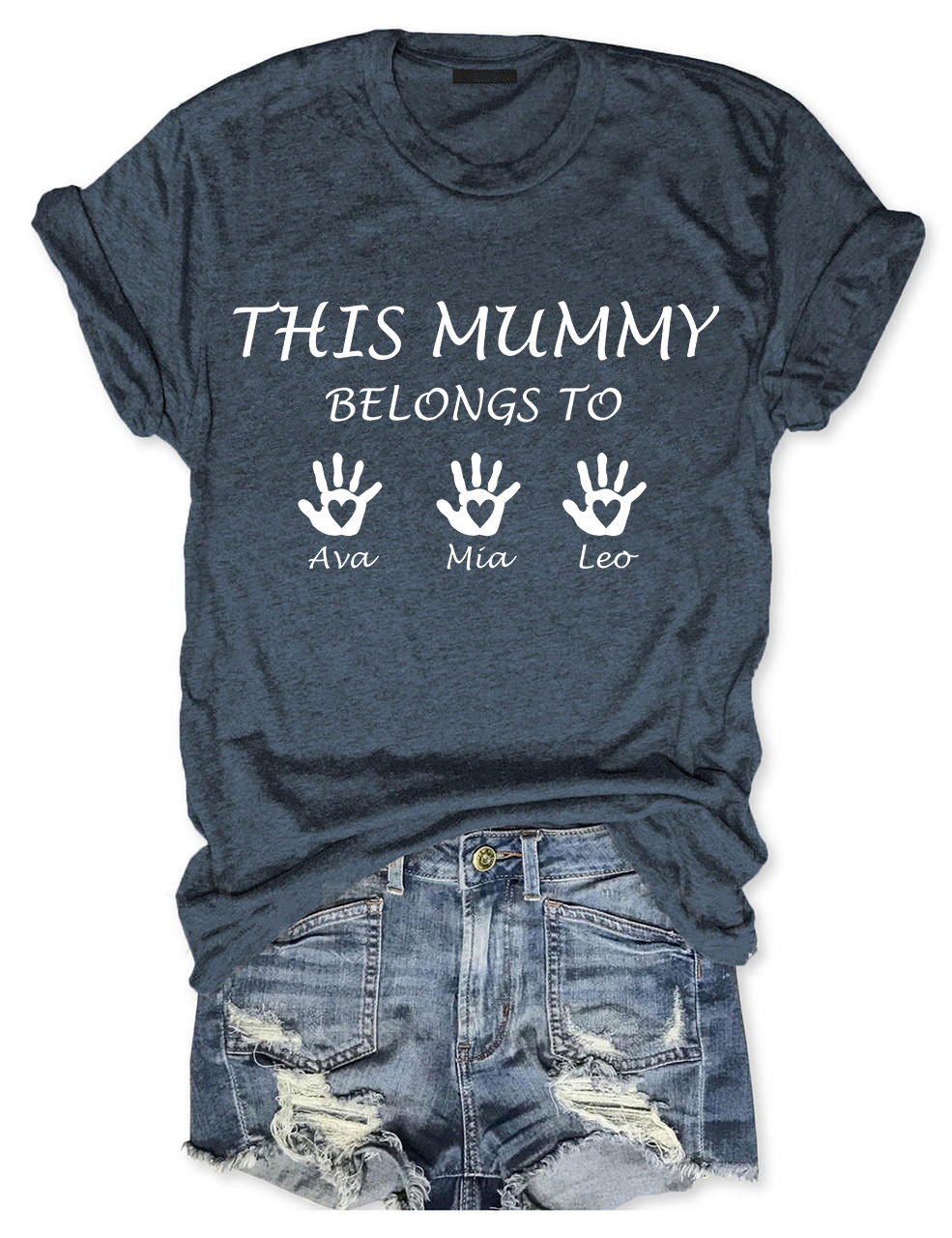 Custom Mama This Mummy Belongs T-shirt