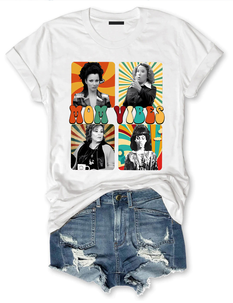 Retro Mom Vibes T-shirt