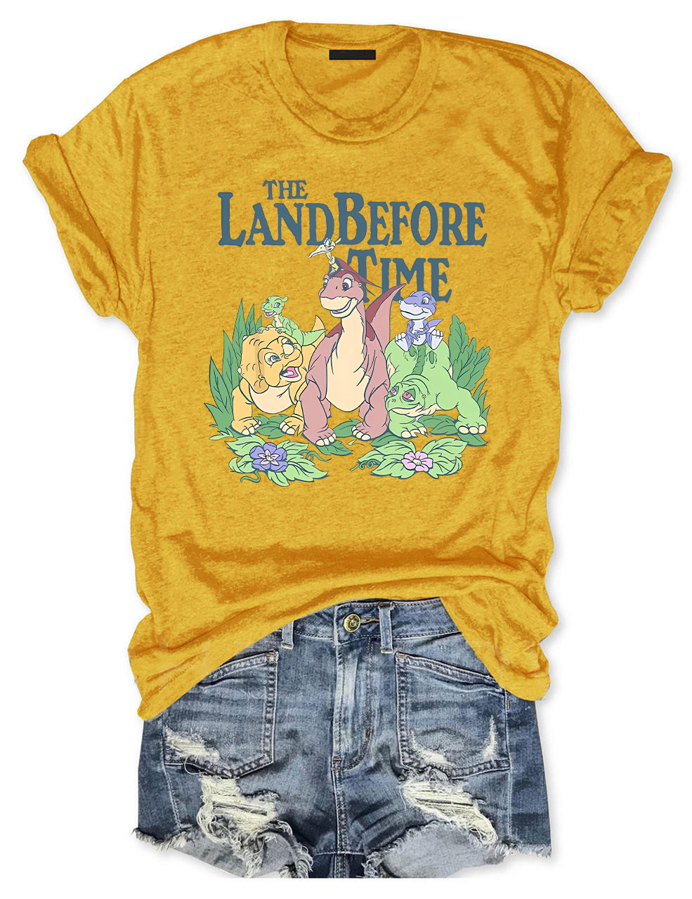 The Land Before Time Pastel Dinosaur Friends T-shirt
