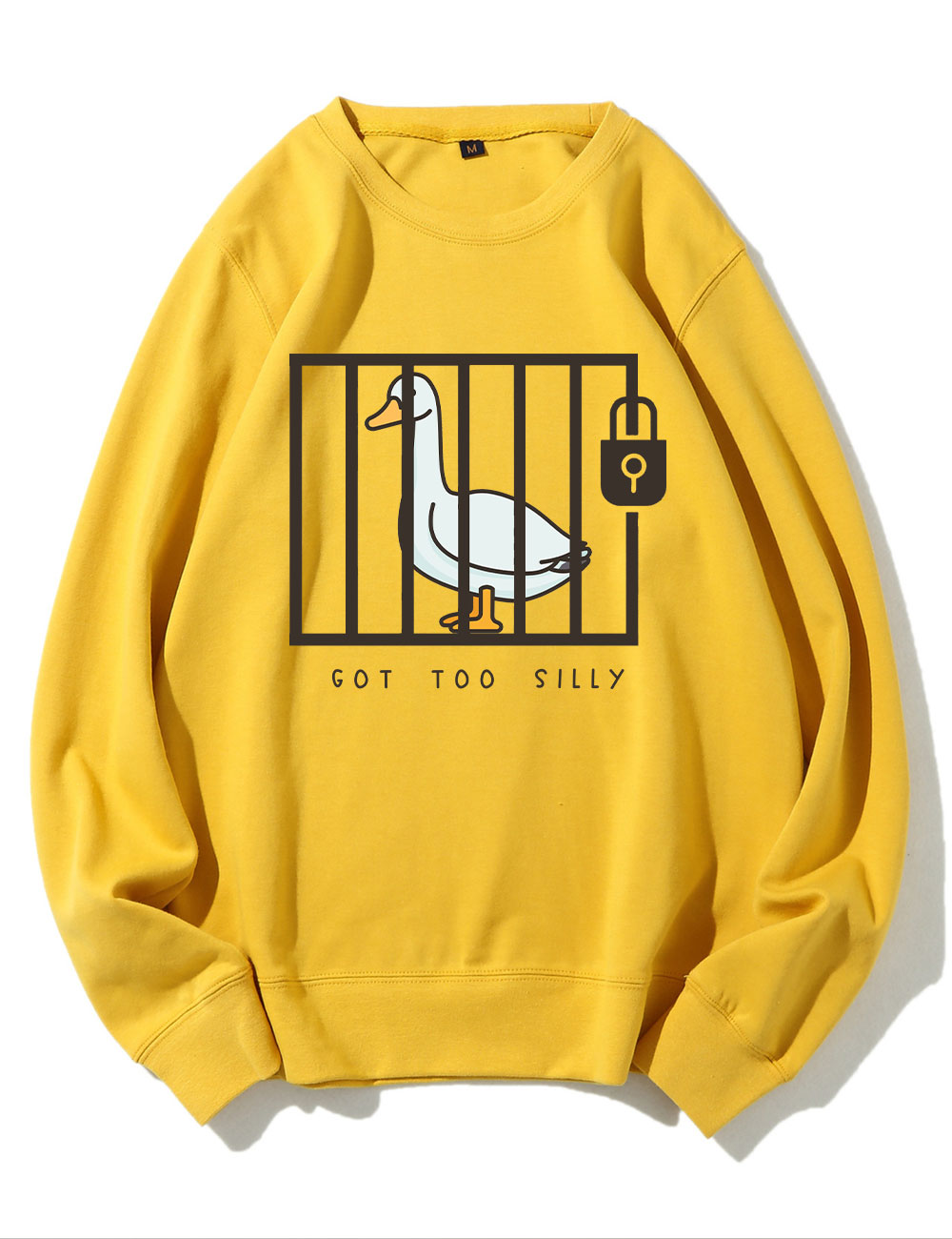 Funny Prison Got Too Silly Goose Sweatshirt