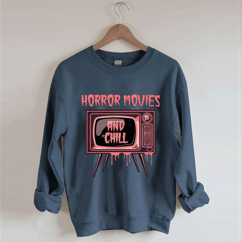 Horror Movie & Chill Sweatshirt