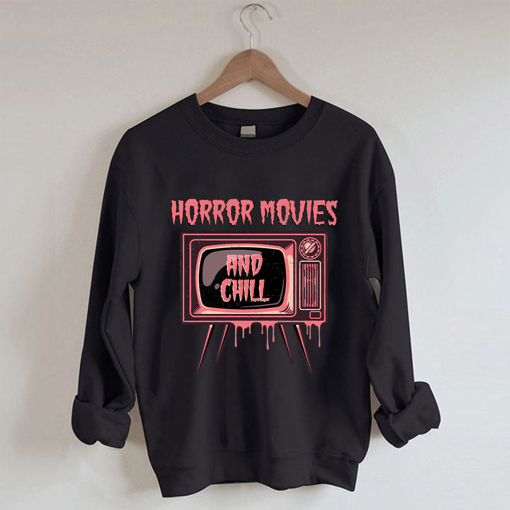 Horror Movie & Chill Sweatshirt