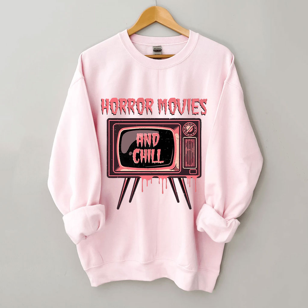 Horror Movie & Chill Sweatshirt