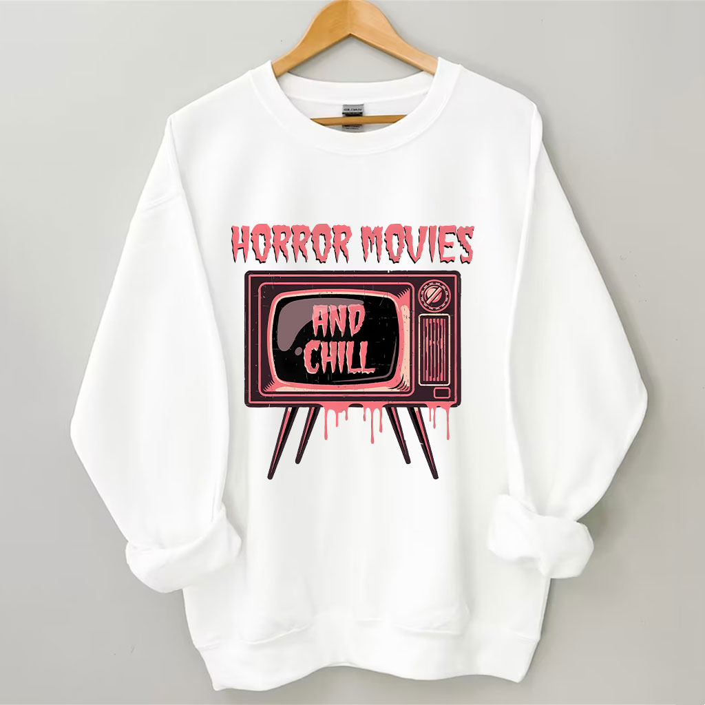 Horror Movie & Chill Sweatshirt
